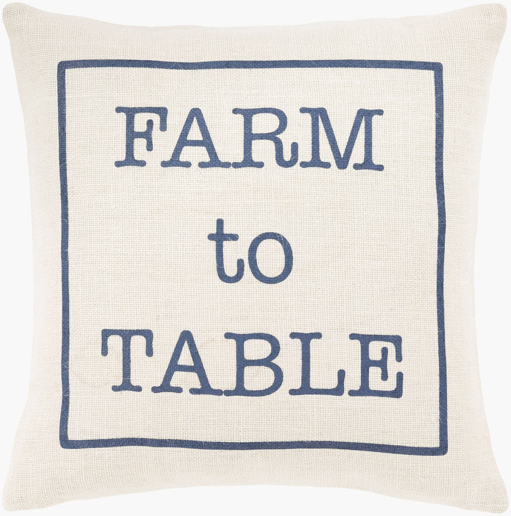 Surya Circa 18"L X 18"W Farmhouse Cottage Jute Accent Pillow – Cozy, Stylish, And Easy To Maintain Decor Cream Jute,Jute Cir004-1818d