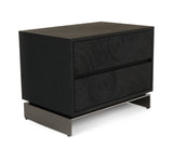 VIG Furniture Lamod Cirque - Modern Black Ash Nightstand VGVC-N2368