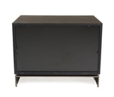 VIG Furniture Lamod Cirque - Modern Black Ash Nightstand VGVC-N2368