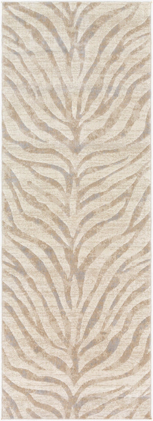 Livabliss City Polypropylene Accent Rug Modern Minimalist Low Pile for Entryways and Tight Spaces Light Slate, Li 2'7" x 7'3" CIT2301-2773