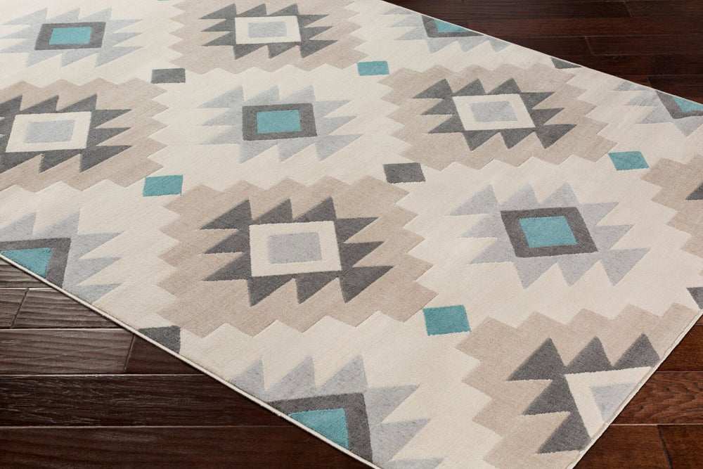 Livabliss City Collection Machine Woven Polypropylene Rug Rustic Farmhouse Entryway Accent CIT2304-23