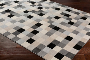 Livabliss City Polypropylene Machine Woven Accent Rug Neutral Tones for Entryway or Kitchen CIT2309-23