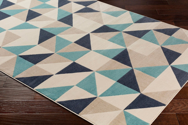 Livabliss City Collection Modern Polypropylene Area Rug Woven Accent for Entryway or Bath CIT2315-23