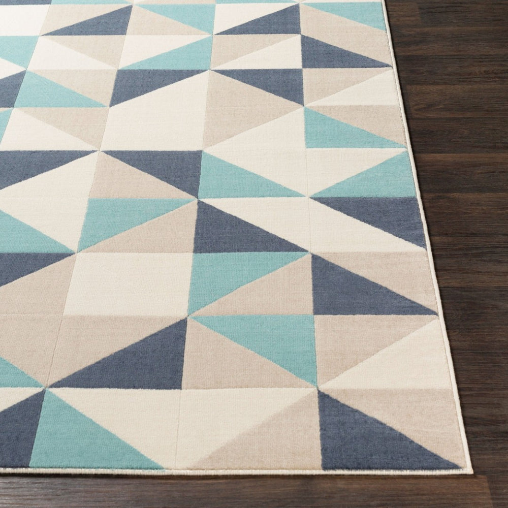 Livabliss City Collection Modern Polypropylene Area Rug Woven Accent for Entryway or Bath CIT2315-23