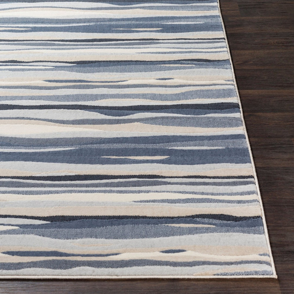 Livabliss City Geometric Machine Woven Polypropylene Rug for Modern Living and Dining Spaces CIT2322-93123