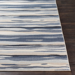 Livabliss City Geometric Machine Woven Polypropylene Rug for Modern Living and Dining Spaces CIT2322-93123