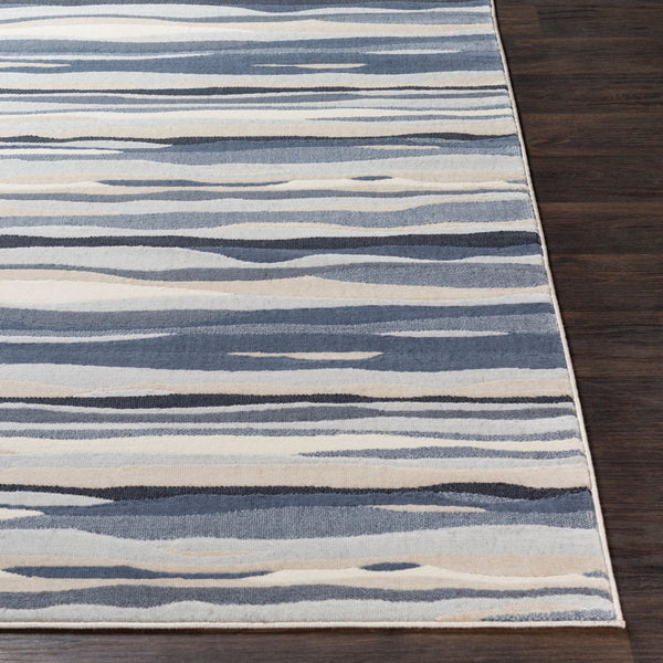 Livabliss City Geometric Machine Woven Polypropylene Rug for Modern Living and Dining Spaces CIT2322-93123