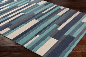 Livabliss City Collection Graphic Polypropylene Accent Rug for Entryways and Bedroom Floors CIT2333-23
