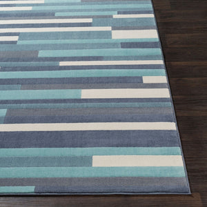 Livabliss City Collection Graphic Polypropylene Accent Rug for Entryways and Bedroom Floors CIT2333-23