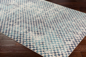 Livabliss City Collection Geometric Polypropylene Area Rug for Modern Living and Dining Spaces CIT2337-93123