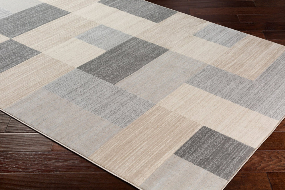 Livabliss City Collection Geometric Modern Polypropylene Accent Rug for Entryways and Bedrooms CIT2344-23