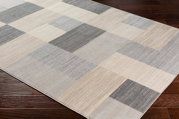 Livabliss City Collection Geometric Modern Polypropylene Accent Rug for Entryways and Bedrooms CIT2344-23
