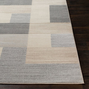 Livabliss City Collection Geometric Modern Polypropylene Accent Rug for Entryways and Bedrooms CIT2344-23