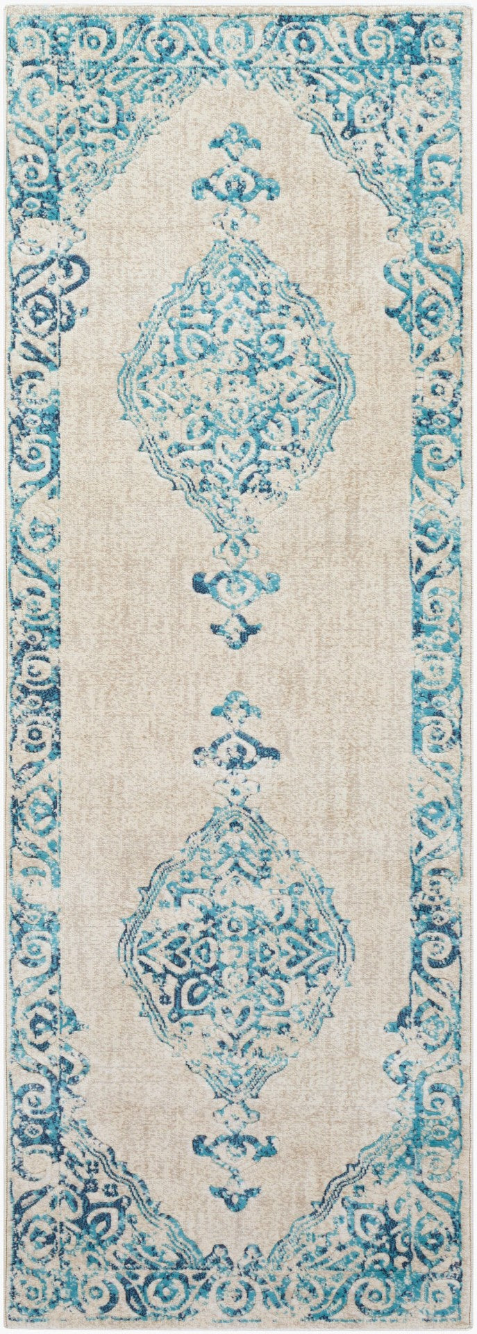Livabliss City Machine Woven Polypropylene Runner Rug for Hallways and Entryways Medium Pile CIT2385-2773