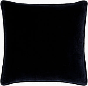 Surya Connecticut Modern Elegant 18" Accent Pillow - Soft Cotton Decor For Stylish Living Spaces! Black Cotton,Cotton Ciu003-2020d
