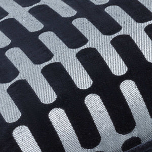 Surya Connecticut Modern Elegant 18" Accent Pillow - Soft Cotton Decor For Stylish Living Spaces! Black Cotton,Cotton Ciu003-2020d