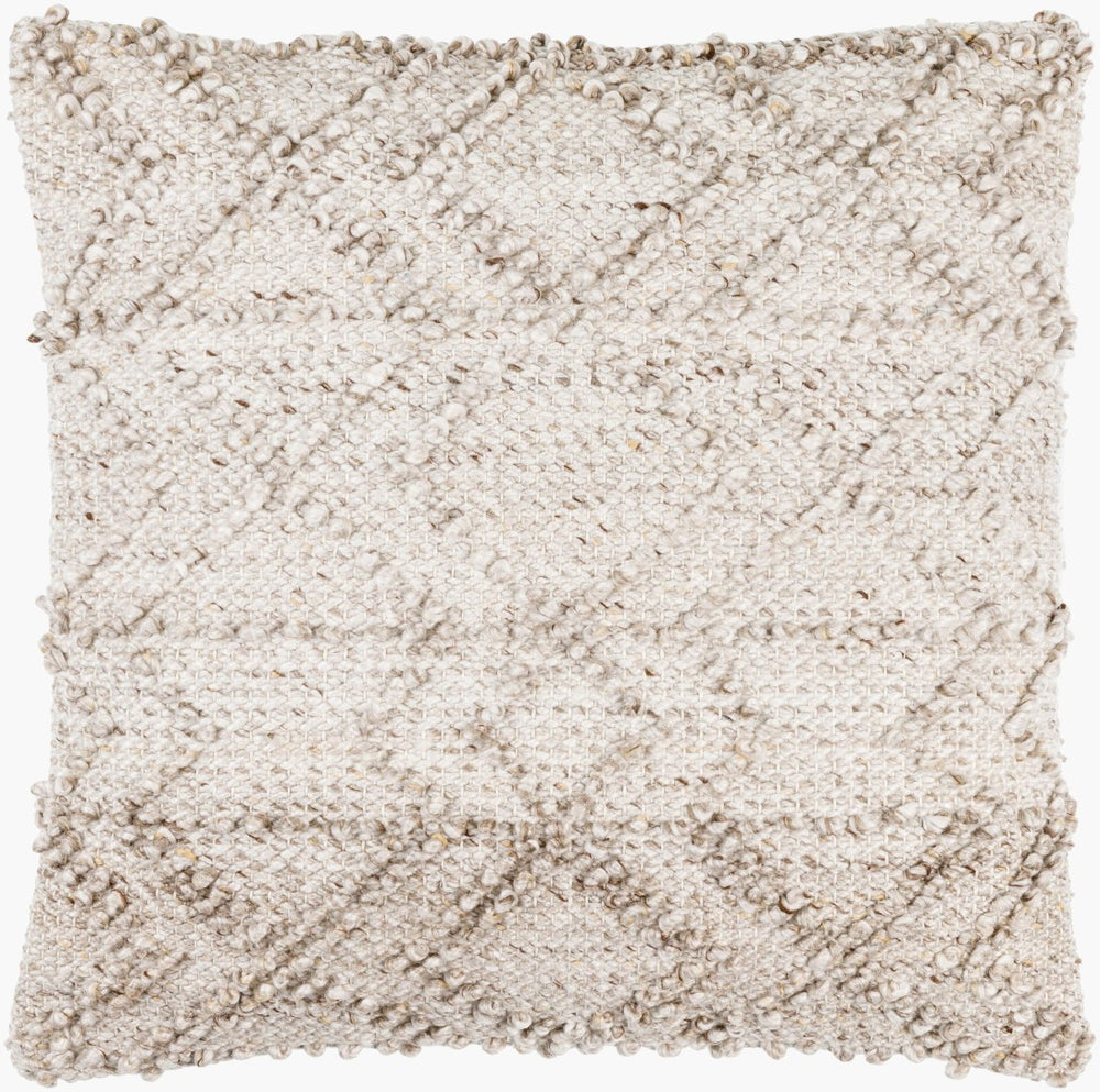 Livabliss Chrisley Cottage Style Square Accent Pillow Outdoor Polyester Porch Sunroom Decor CIY001-2222D