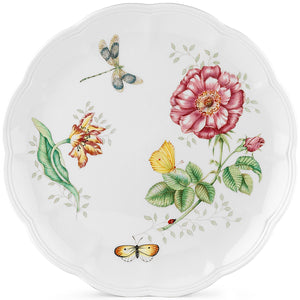 Lenox Butterfly Meadow Dragonfly Dinner Plate Multi, WHITE PORCELAIN 6083521