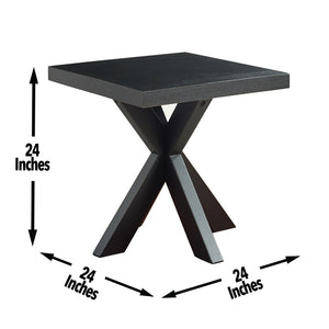 English Elm Steve Silver - Harris - End Table - Black