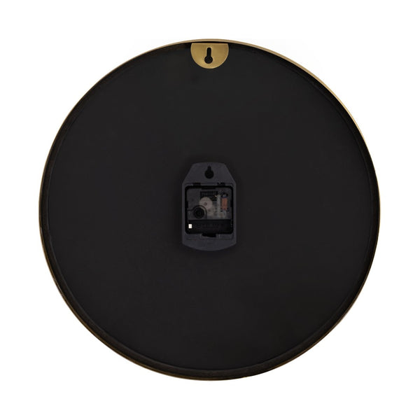 Atlas Onyx Wall Clock - Chic Minimalist Design with Quiet Quartz Movement for Modern Interiors & Offices CK11009-01