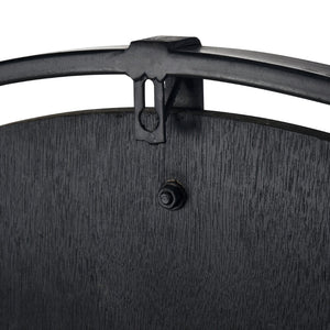 Atlas Schiller Wall Clock - Modern Industrial Design with Natural Wood Face for Timeless Elegance and Style CK11012-01