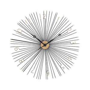 Atlas Shockfront Wall Clock - Surrealist Design with Bold Gold Center, Perfect for Modern Interiors & Decor CK11013-01