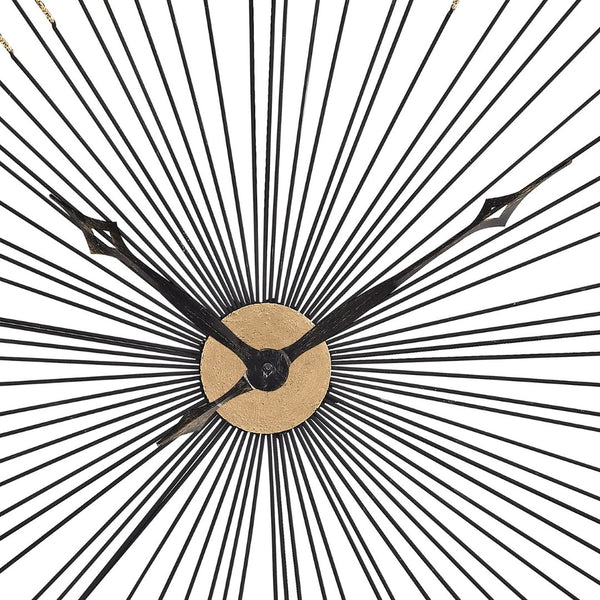 Atlas Shockfront Wall Clock - Surrealist Design with Bold Gold Center, Perfect for Modern Interiors & Decor CK11013-01