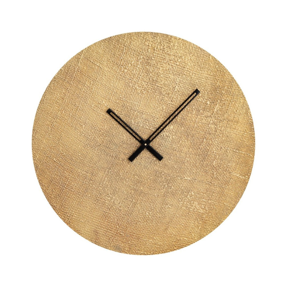 Atlas Sweeney Wall Clock - Elegant Gold Finish, Minimalist Design for Modern Home & Office Decor CK11014-01