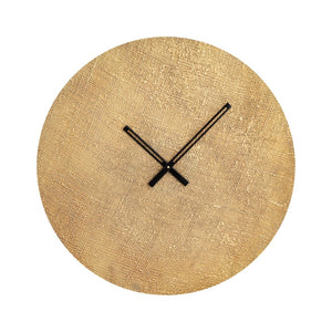 Atlas Sweeney Wall Clock - Elegant Gold Finish, Minimalist Design for Modern Home & Office Decor CK11014-01
