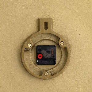 Atlas Sweeney Wall Clock - Elegant Gold Finish, Minimalist Design for Modern Home & Office Decor CK11014-01