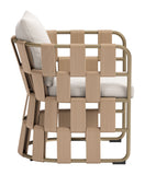 Quadrat Dining Chair White 704012 Zuo Modern