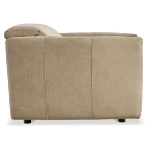 Bernhardt Bernhardt Sierra Power Recliner Leather Chair with Motorized Footrest for Living Room 502RLO