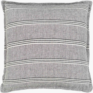 Surya Clarke Bedding Collection: Timeless Elegance With Quilt, Shams, And Decorative Pillows For Comfort Charcoal Linen,Cotton Cke2000-kset