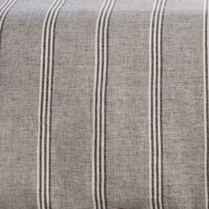Surya Clarke Bedding Collection: Timeless Elegance With Quilt, Shams, And Decorative Pillows For Comfort Charcoal Linen,Cotton Cke2000-fqset