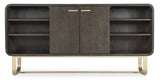 Commerce & Market Metropolitan Credenza Dark Wood CommMarket Collection 7228-85098-85 Hooker Furniture