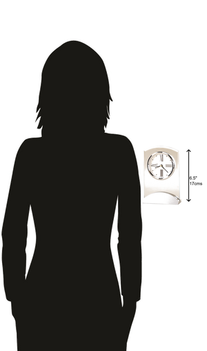 Hekman Furniture 645397 Tribeca Tabletop Clock - Elegant Glass Design, Quartz Movement & Unique Craftsmanship For Home  Tribeca Tabletop Clock 645397