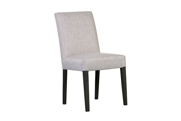 Porter Designs Porter Enna Contemporary Solid Wood Dining Chair Set Of 2, Elegant Design For Modern Dining Spaces Cream Fabric 07-204c-02-d590