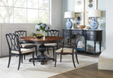 Hooker Furniture Charleston Round Pedestal Dining Table w/1-20in leaf 6750-75203-00