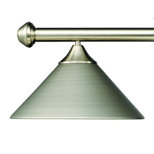 Atlas Casual 51'' Wide 3-Light Linear Chandelier - Satin Nickel Finish for Dining & Kitchen Elegance CL11008-NK