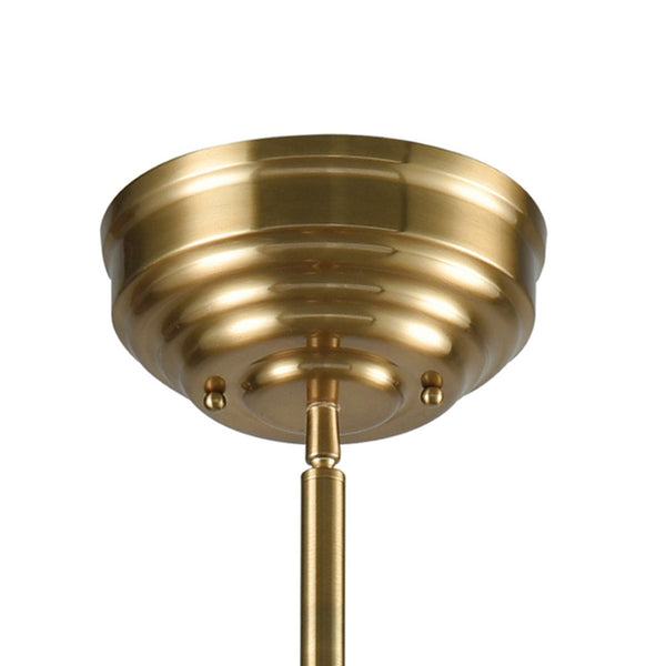 Atlas Chadwick 47" Wide 3-Light Linear Chandelier - Timeless Elegance for Dining Rooms and Foyers Satin Brass CL11009-BS1