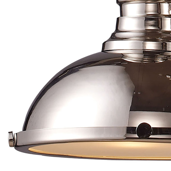 Atlas Chadwick 47" Wide 3-Light Linear Chandelier - Timeless Elegance for Dining Rooms and Foyers Polished Nickel CL11009-CH