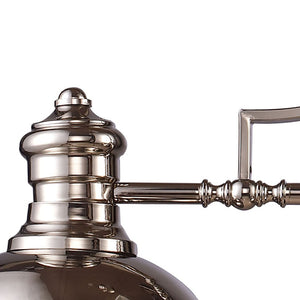 Atlas Chadwick 47" Wide 3-Light Linear Chandelier - Timeless Elegance for Dining Rooms and Foyers Polished Nickel CL11009-CH