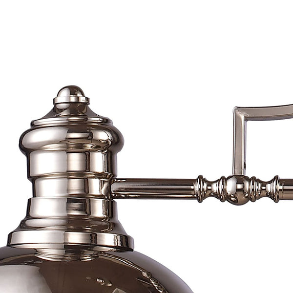 Atlas Chadwick 47" Wide 3-Light Linear Chandelier - Timeless Elegance for Dining Rooms and Foyers Polished Nickel CL11009-CH