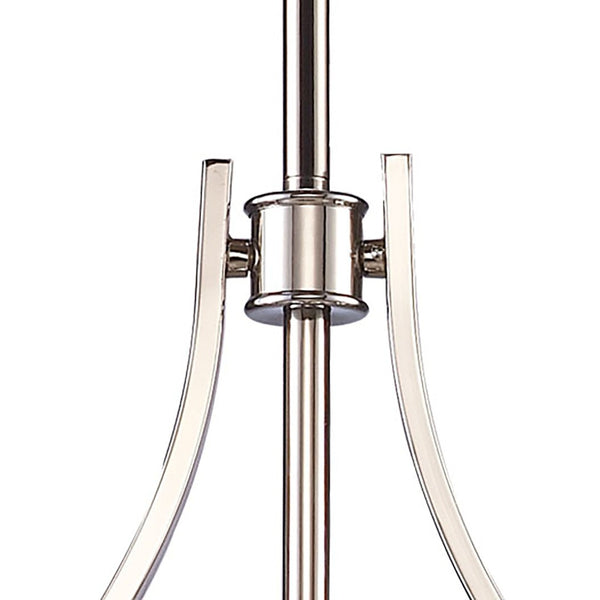 Atlas Chadwick 47" Wide 3-Light Linear Chandelier - Timeless Elegance for Dining Rooms and Foyers Polished Nickel CL11009-CH