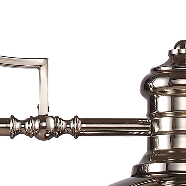 Atlas Chadwick 47" Wide 3-Light Linear Chandelier - Timeless Elegance for Dining Rooms and Foyers Polished Nickel CL11009-CH