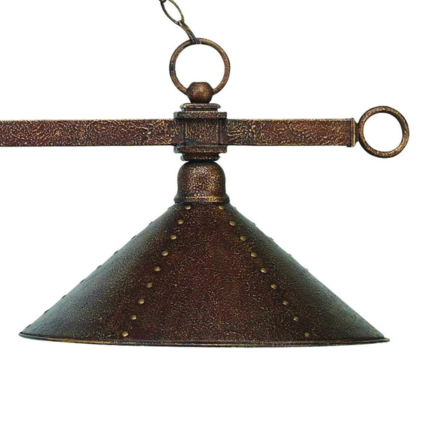 Atlas Designer Classics 58'' Wide 3-Light Linear Chandelier - Vintage-Inspired Antique Copper Elegance CL11011-BN