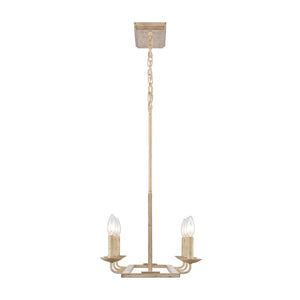 Atlas Ellisville 34" Wide 6-Light Chandelier - Charming Candle-Style Fixture for Cozy Indoor Spaces Antique Cream CL11013-CR