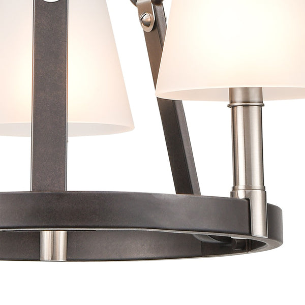 Atlas Armstrong Grove 3-Light Chandelier – Fashion-Inspired Elegance for Modern Dining and Living Spaces Espresso 18'' CL11064-BK