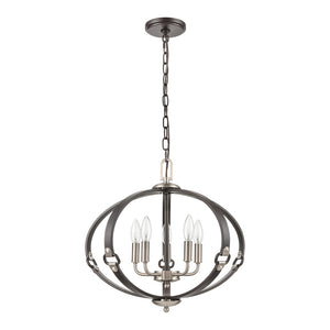 Atlas Armstrong Grove 3-Light Chandelier – Fashion-Inspired Elegance for Modern Dining and Living Spaces Espresso 20'' CL11065-BK