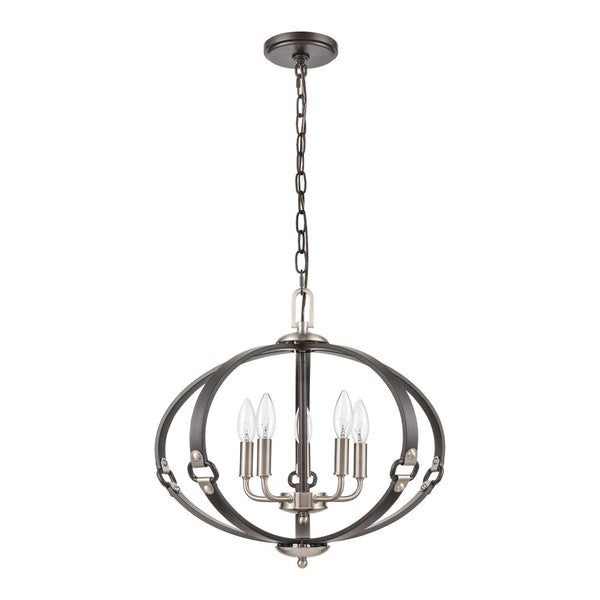 Atlas Armstrong Grove 3-Light Chandelier – Fashion-Inspired Elegance for Modern Dining and Living Spaces Espresso 20'' CL11065-BK